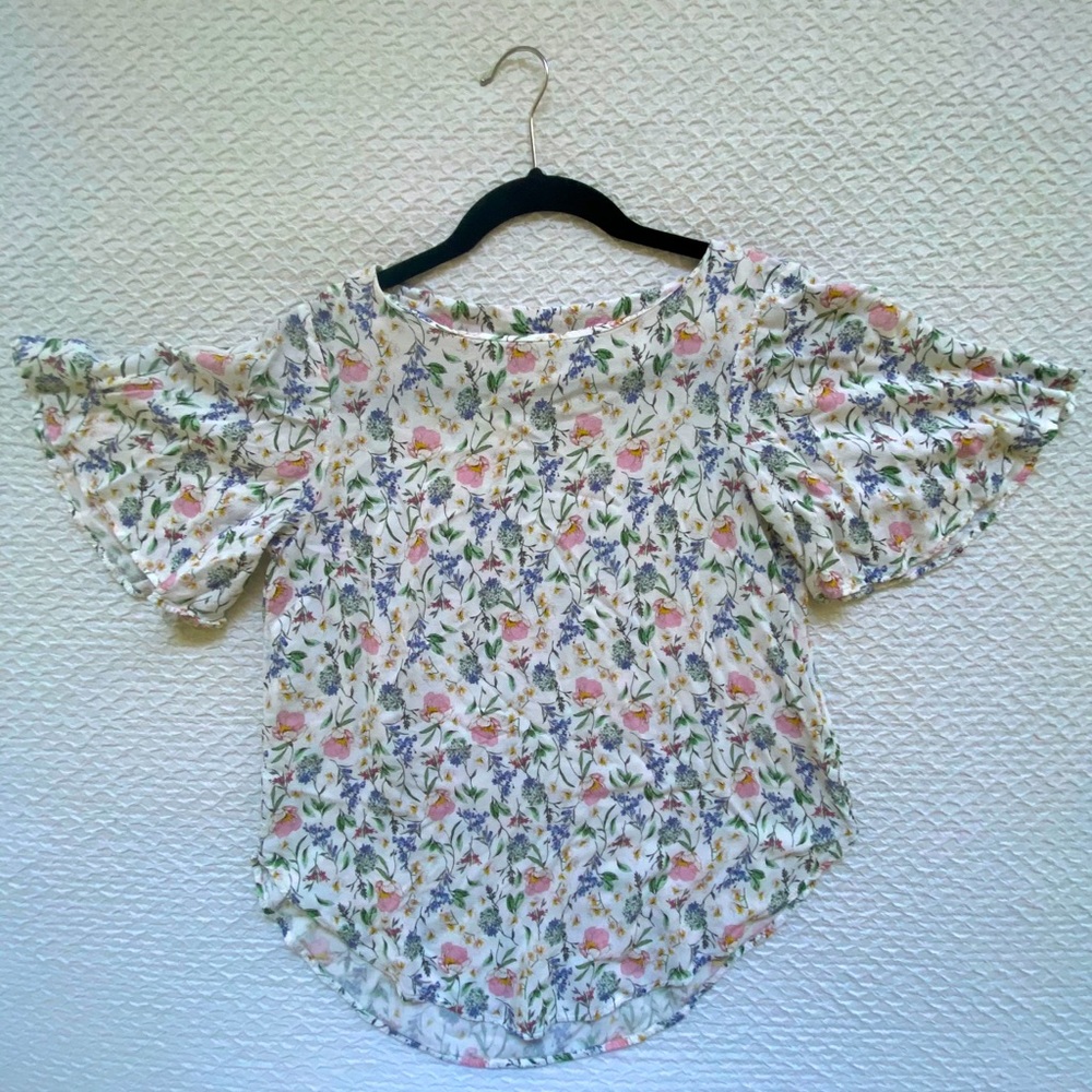 Bluse Flowered